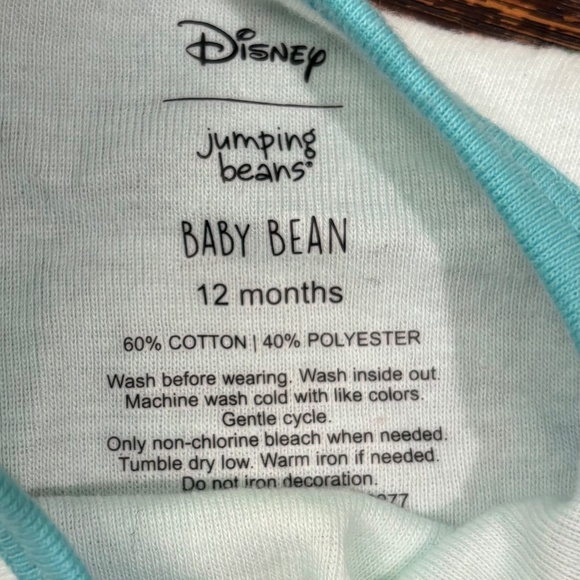 Disney Jumping Beans Mickey Sleeveless Onesie 12 Months - Picture 3 of 3
